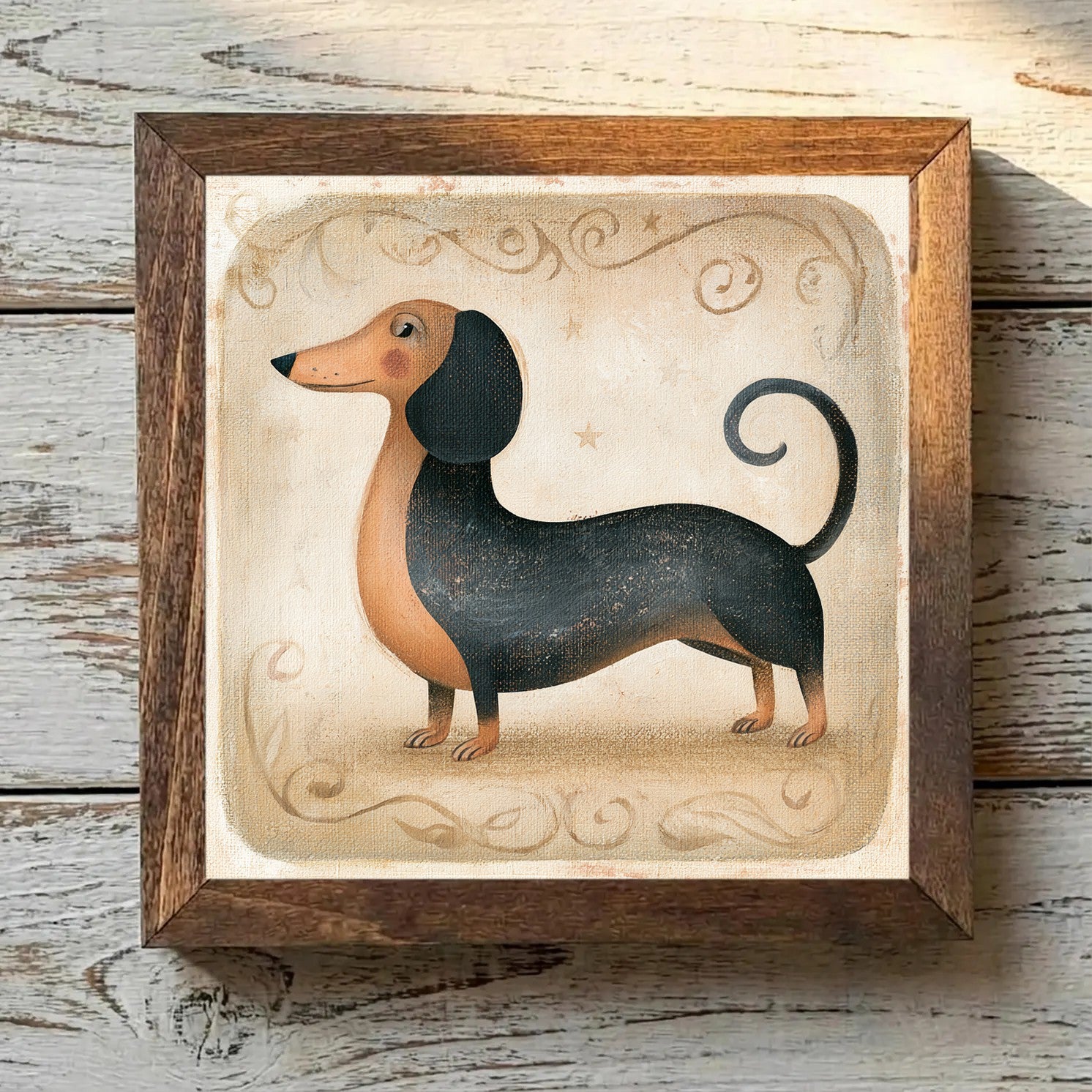 Dachshund Black & Tan - Variation 2