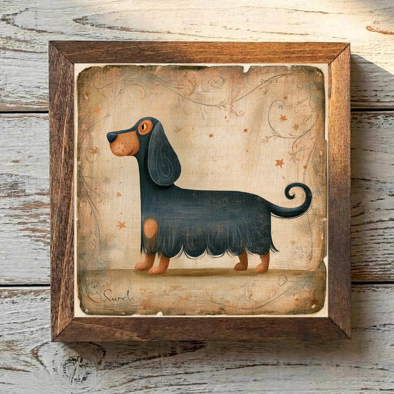 English Cocker Spaniel Black & Tan - Variation 4
