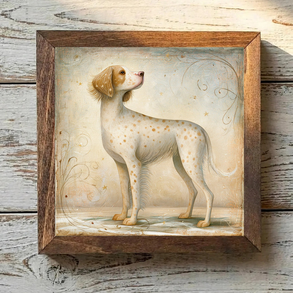 English Setter Lemon Belton - Variation 3