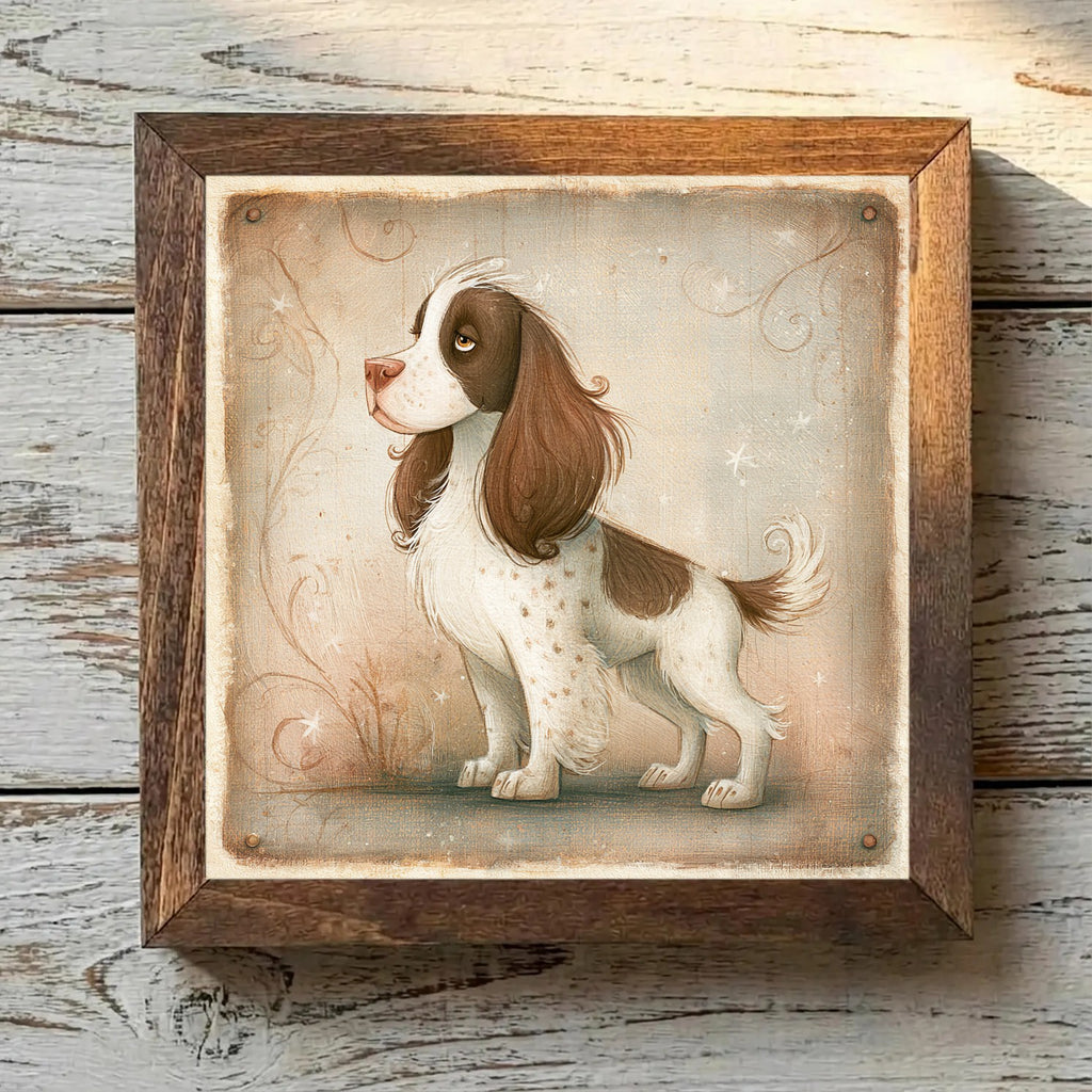 English Springer Spaniel Liver & White - Variation 2