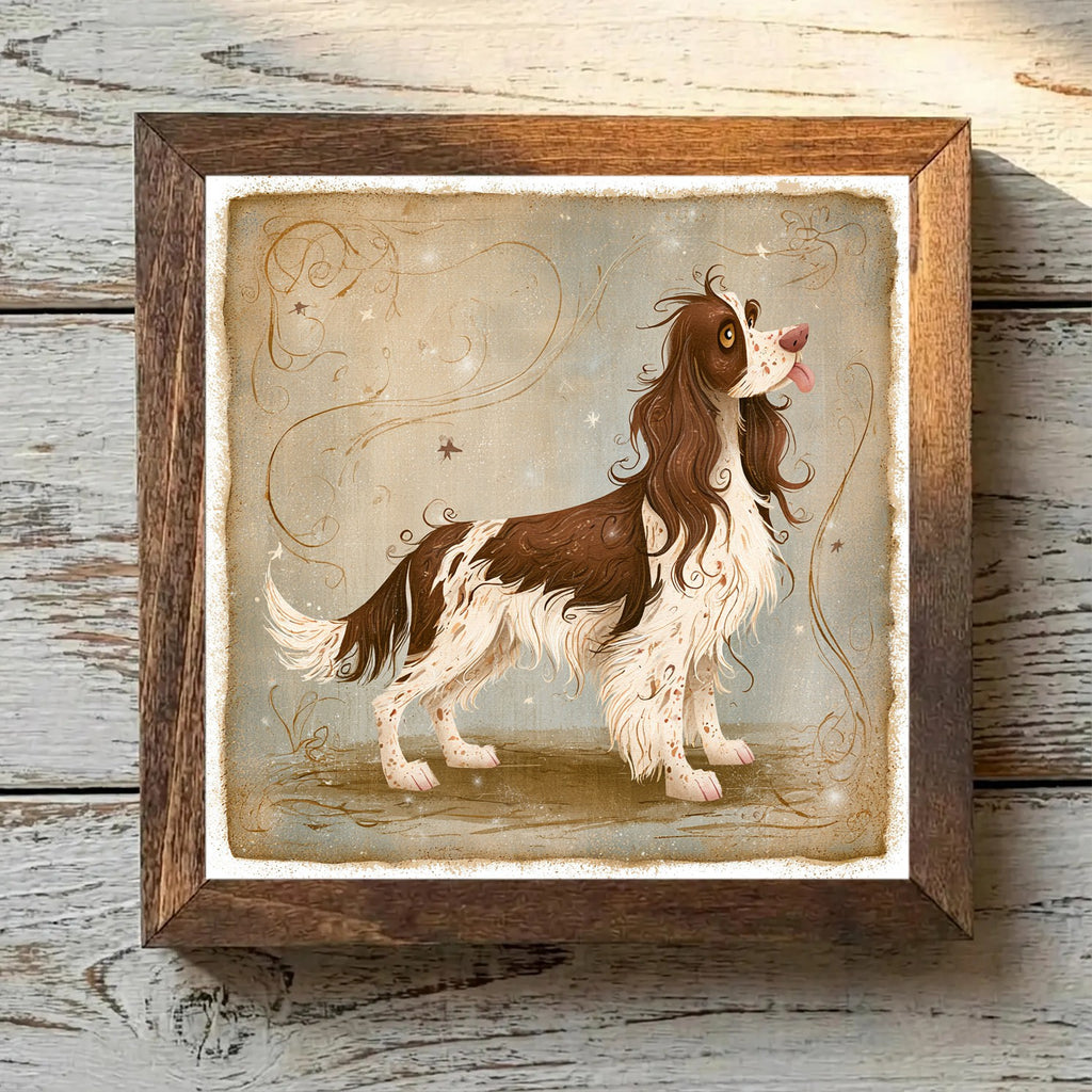 English Springer Spaniel Liver & White - Variation 3