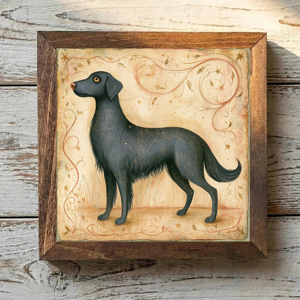 Flat-Coated Retriever Black - Variation 3