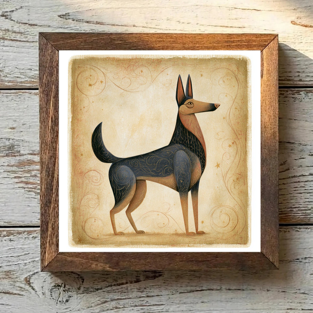 German Shepherd Dog Black & Tan - Variation 1