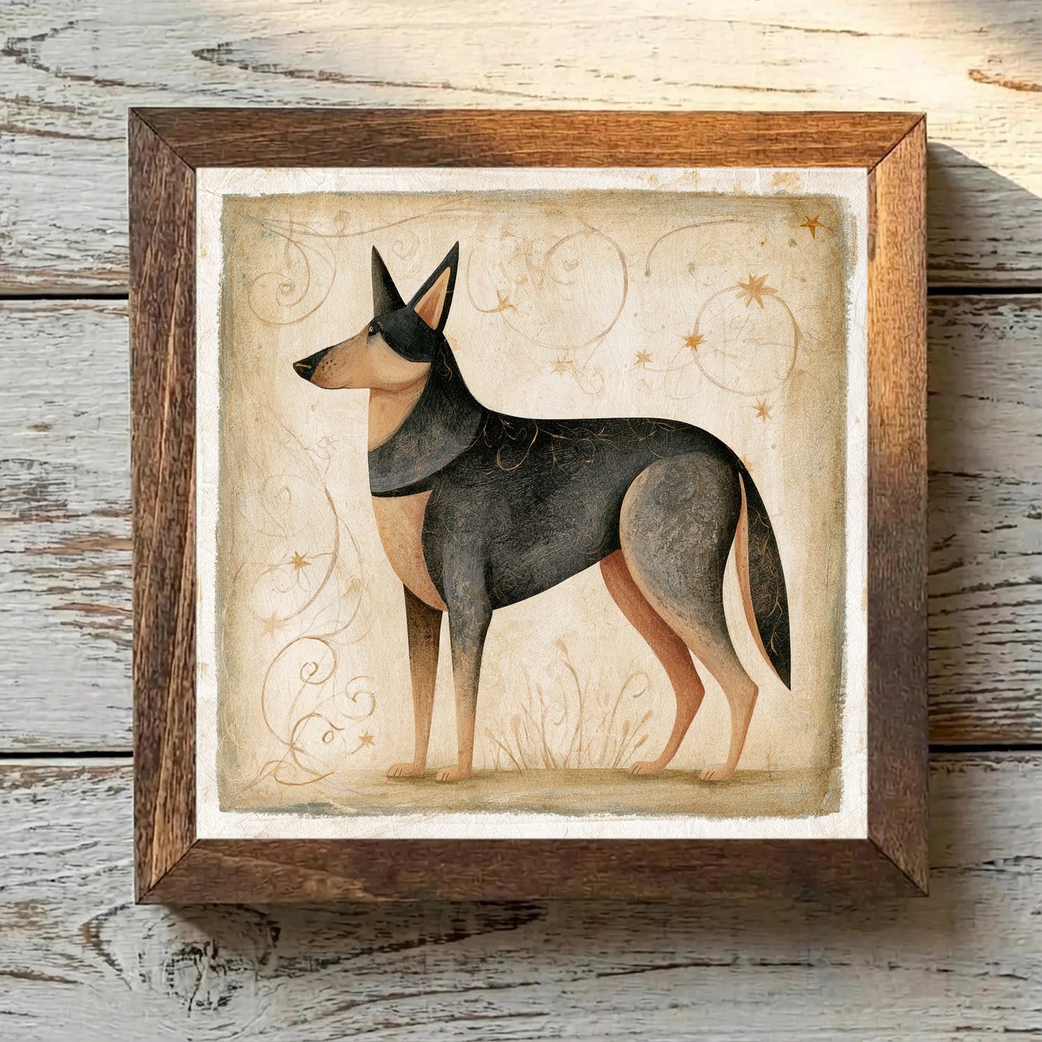 German Shepherd Dog Black & Tan - Variation 2