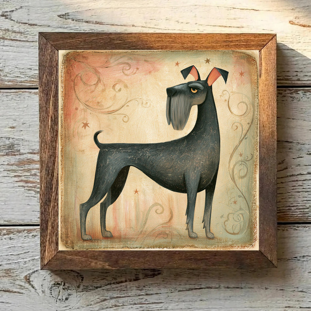 Giant Schnauzer Pepper & Salt - Variation 2