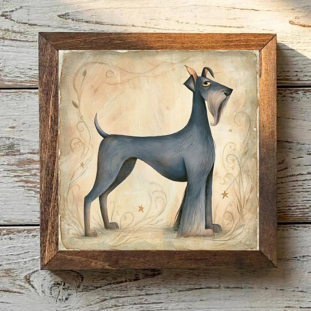 Giant Schnauzer Pepper & Salt - Variation 4