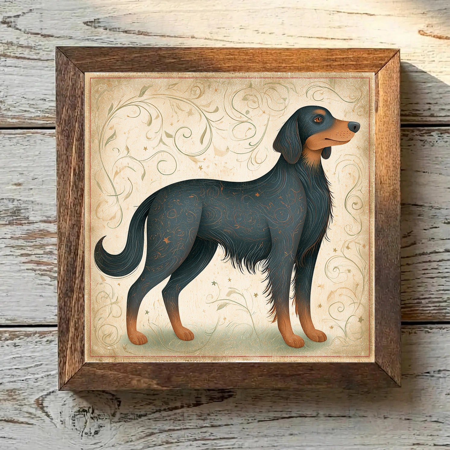 Gordon Setter Black & Tan - Variation 2
