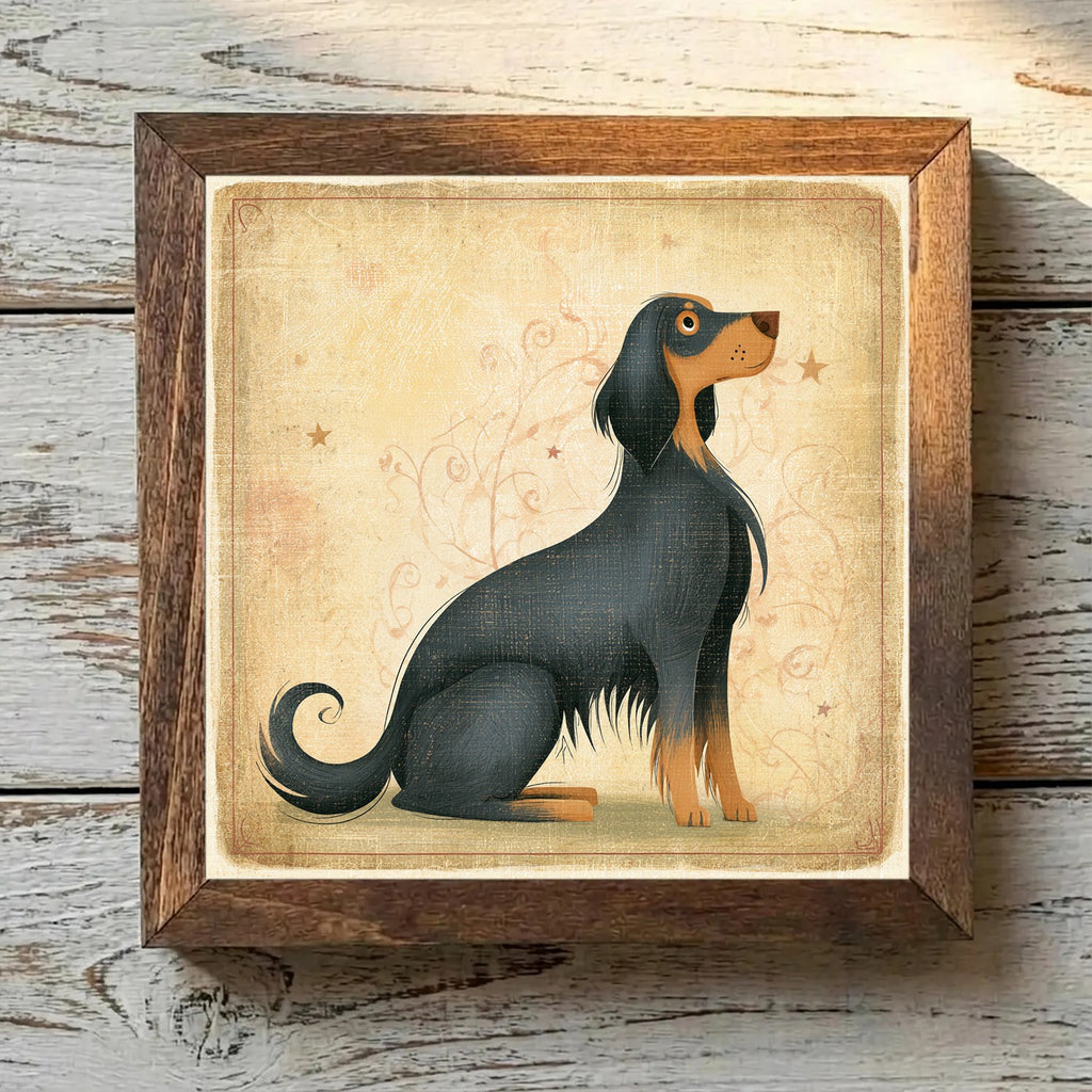 Gordon Setter Black & Tan - Variation 3