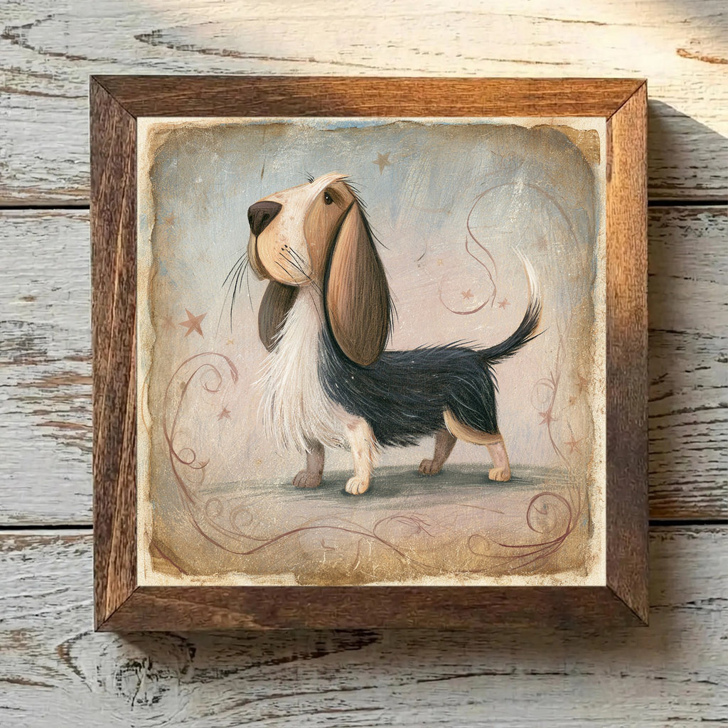 Grand Basset Griffon Vendéen Tricolor - Variation 4