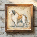 Great Pyrenees White & Badger - Variation 1
