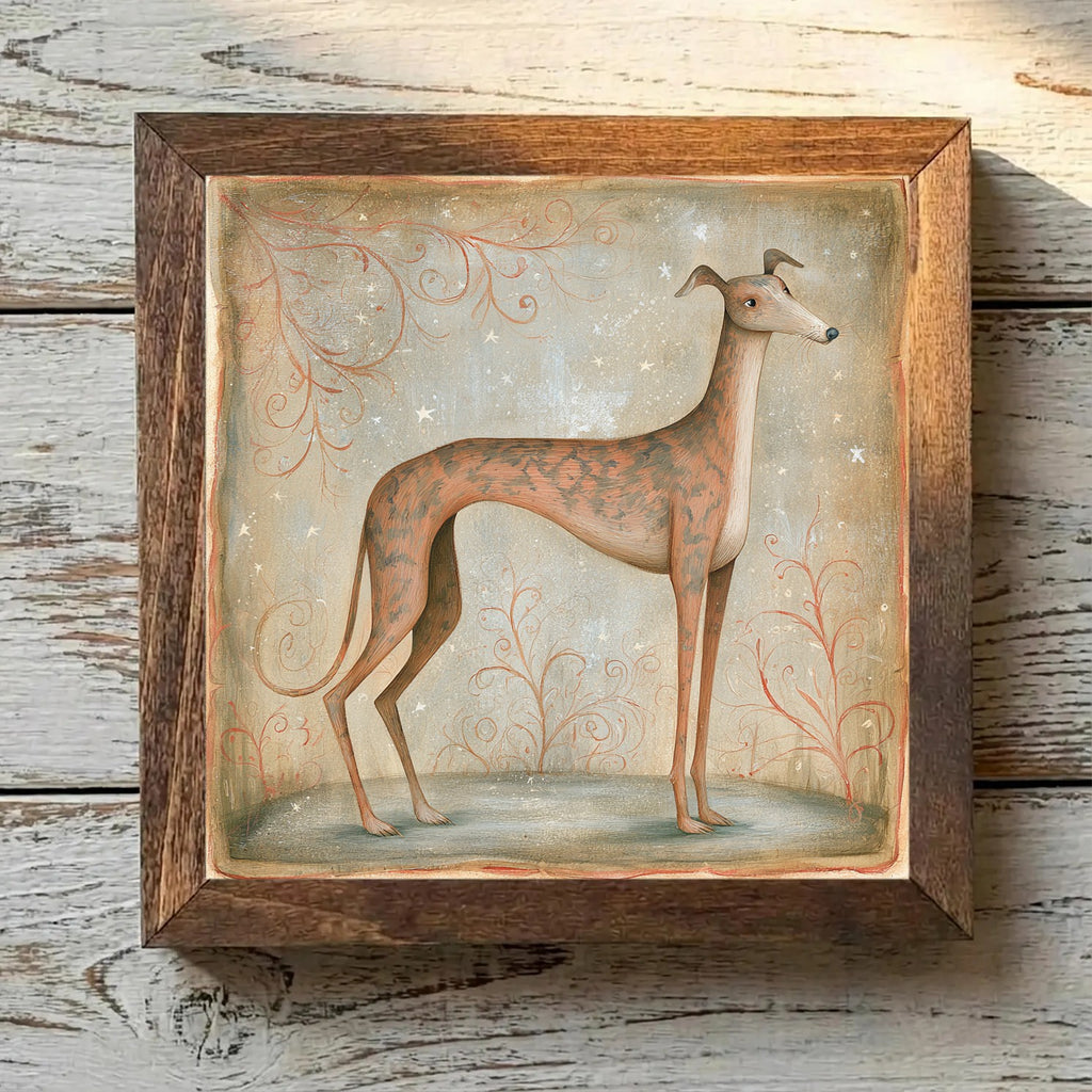 Greyhound Brindle - Variation 1