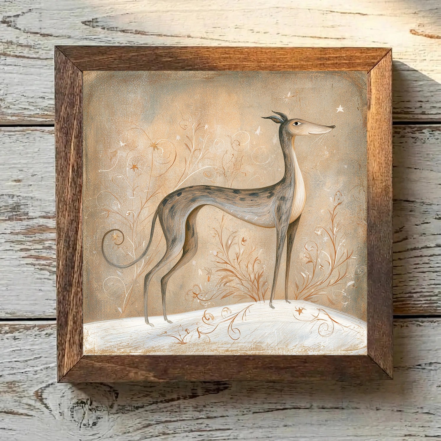 Greyhound Brindle - Variation 2