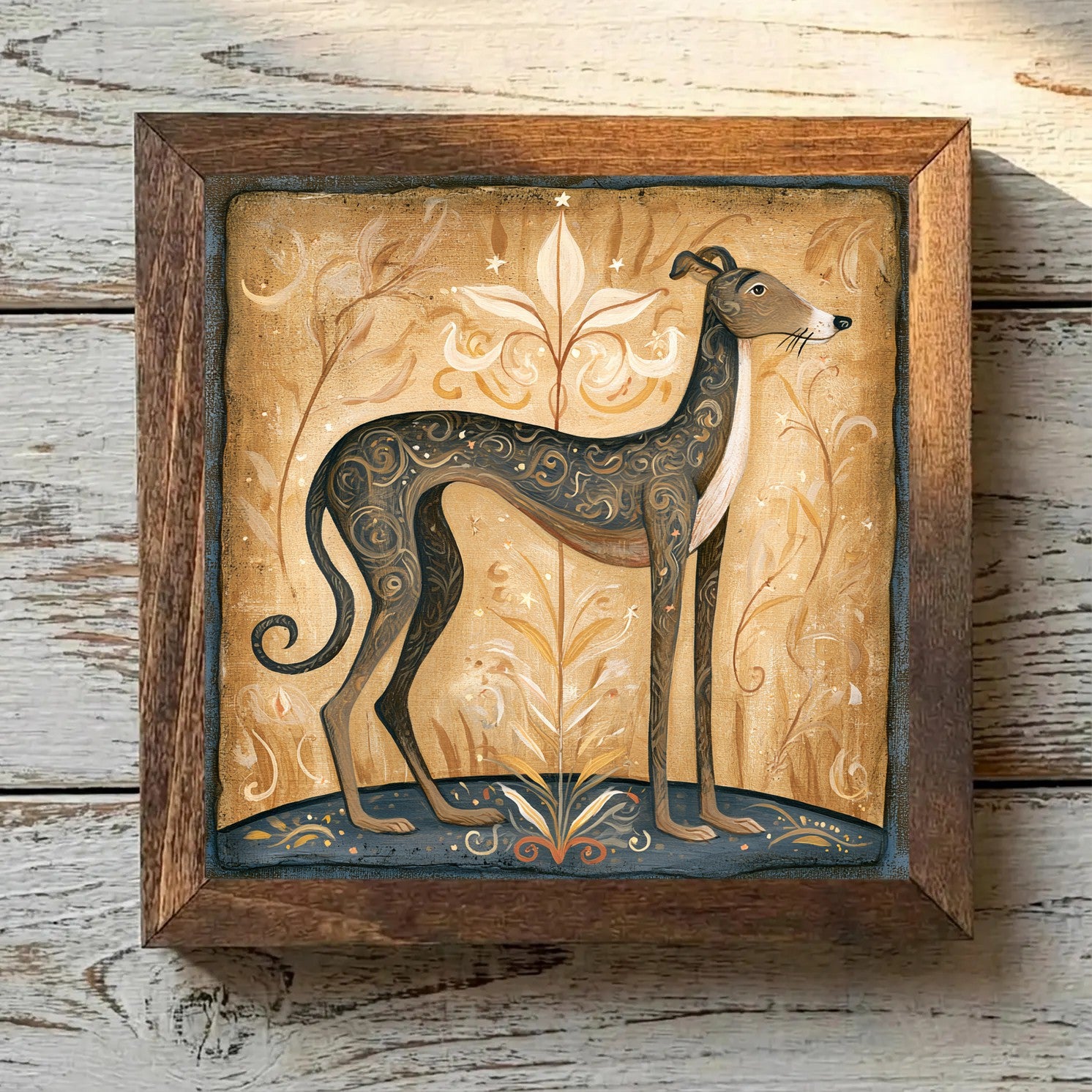 Greyhound Brindle - Variation 3