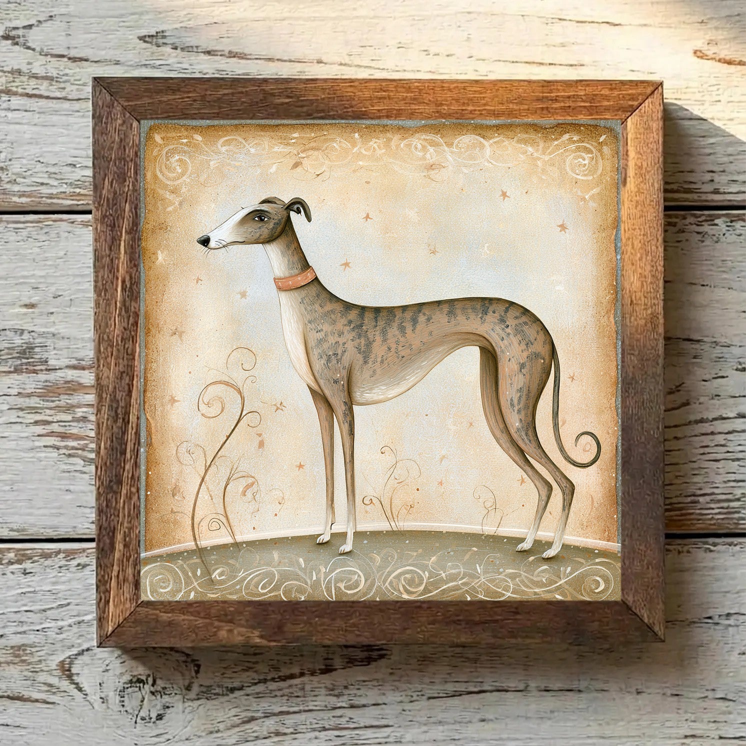 Greyhound Brindle - Variation 4