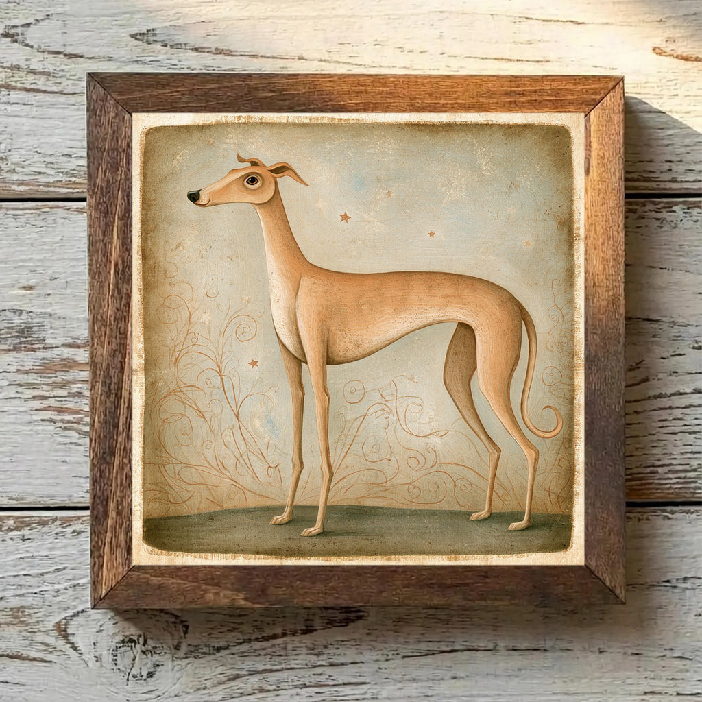Greyhound Fawn - Variation 1