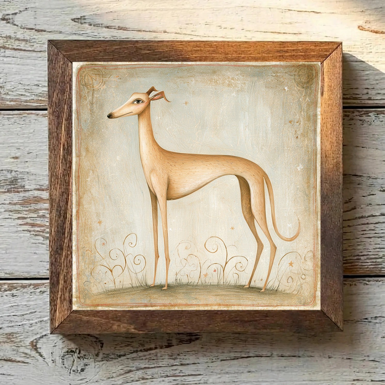 Greyhound Fawn - Variation 2