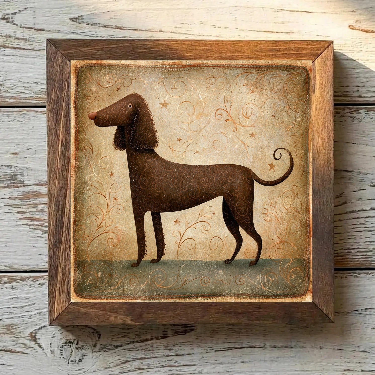 Irish Water Spaniel Liver - Variation 4