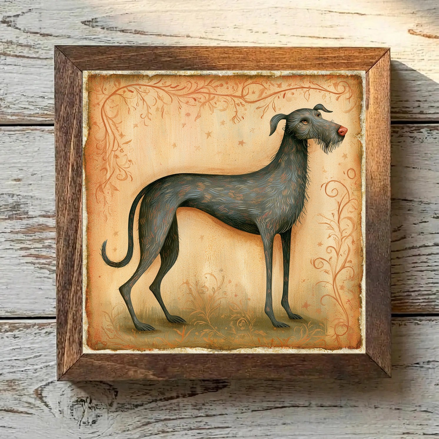 Irish Wolfhound Brindle - Variation 4