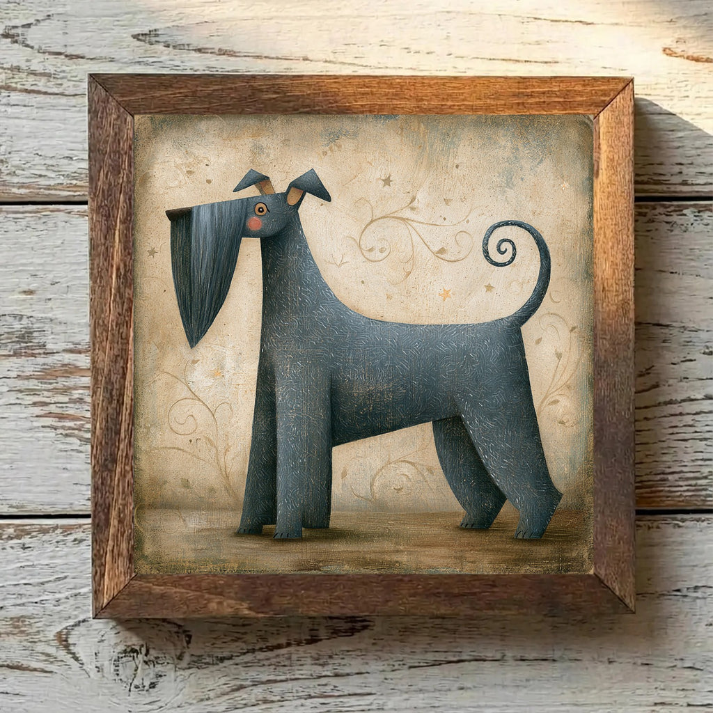 Kerry Blue Terrier Blue Gray - Variation 2