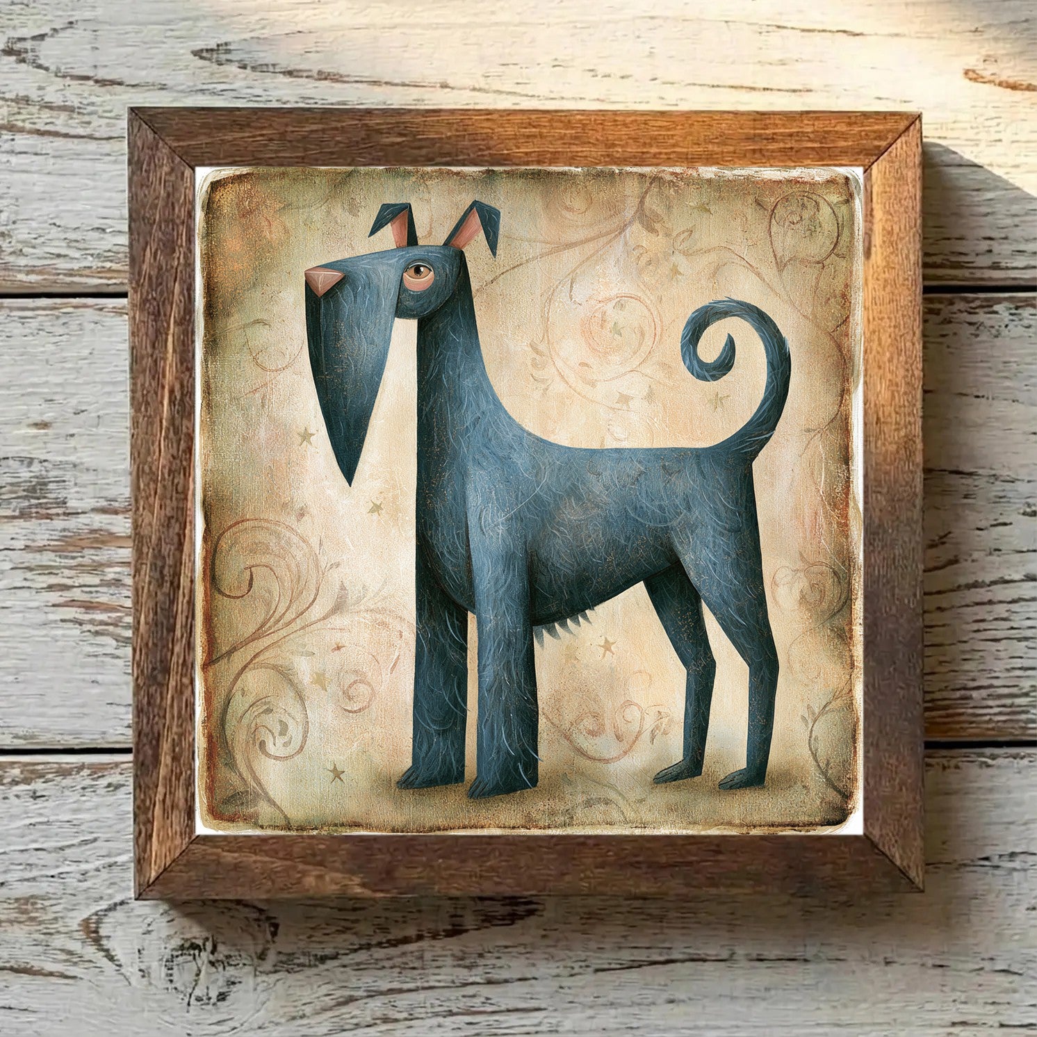 Kerry Blue Terrier Blue Gray - Variation 4