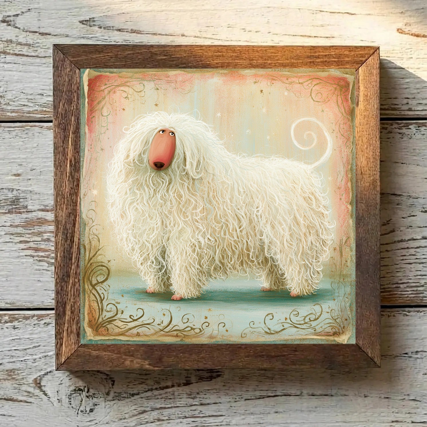 Komondor White - Variation 4