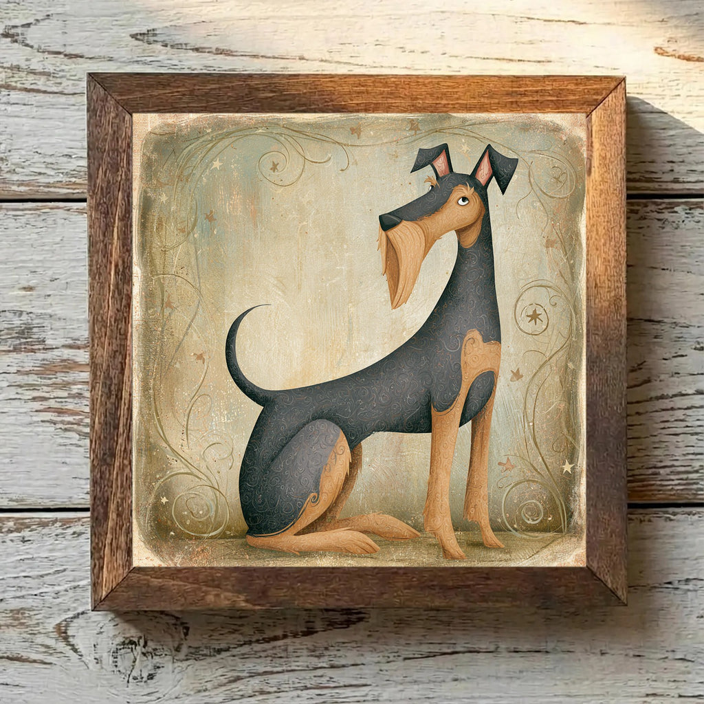 Lakeland Terrier Black & Tan - Variation 1