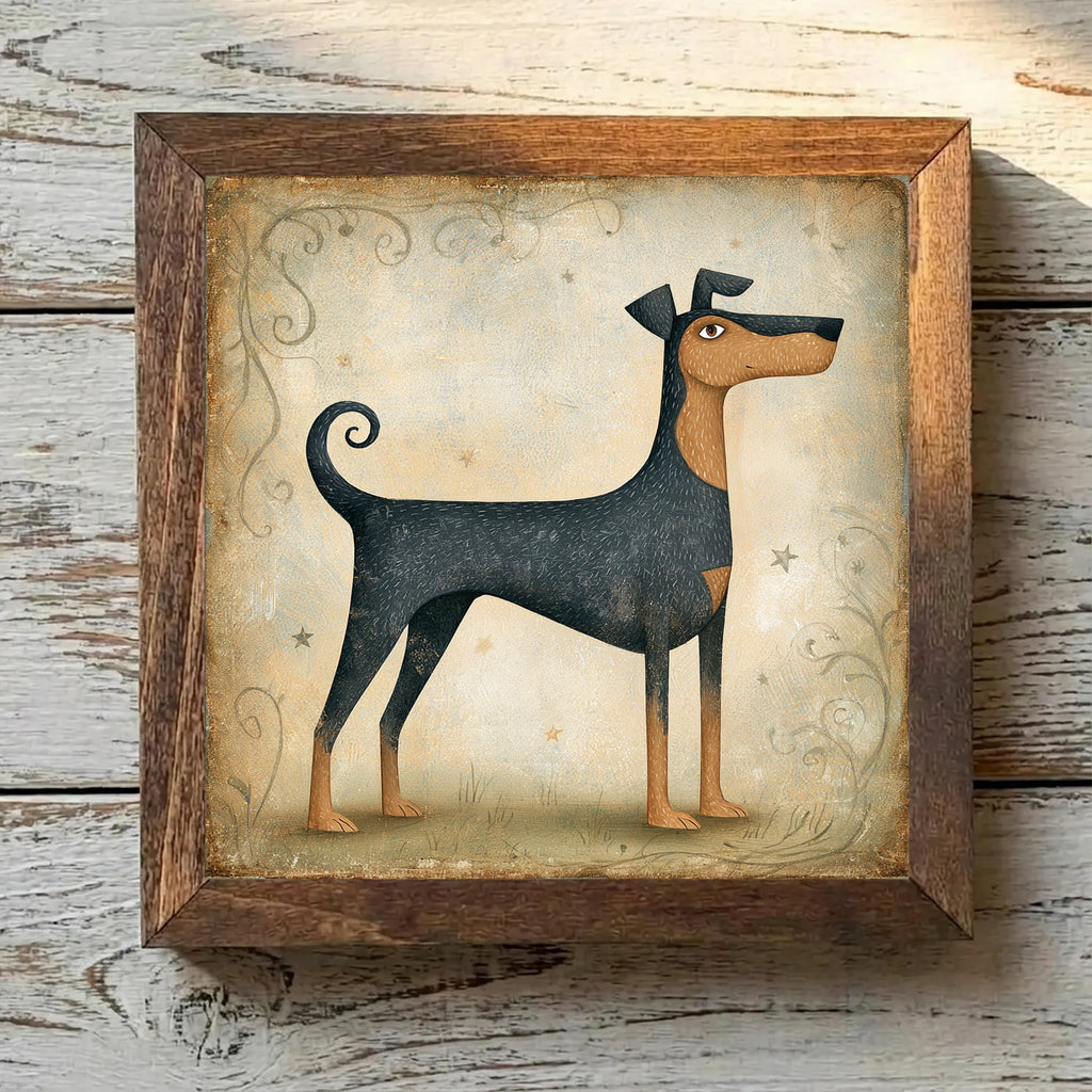 Lakeland Terrier Black & Tan - Variation 4