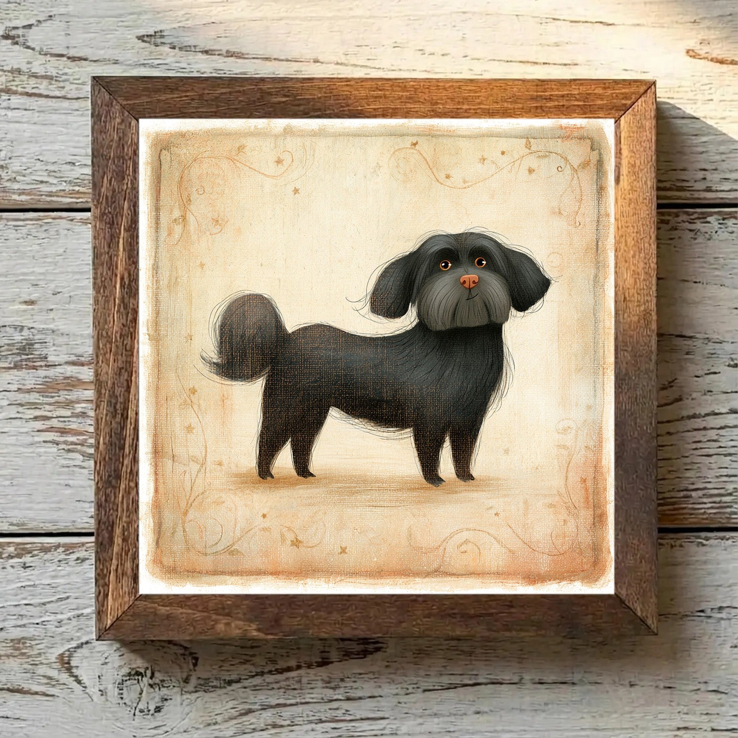 Lhasa Apso Black - Variation 4