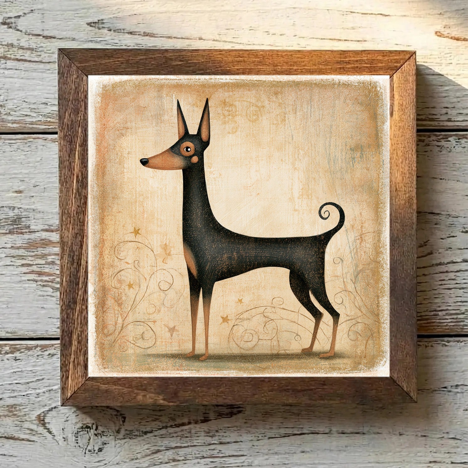 Manchester Terrier (Toy) - Black &
  Tan Black & Tan - Variation 1