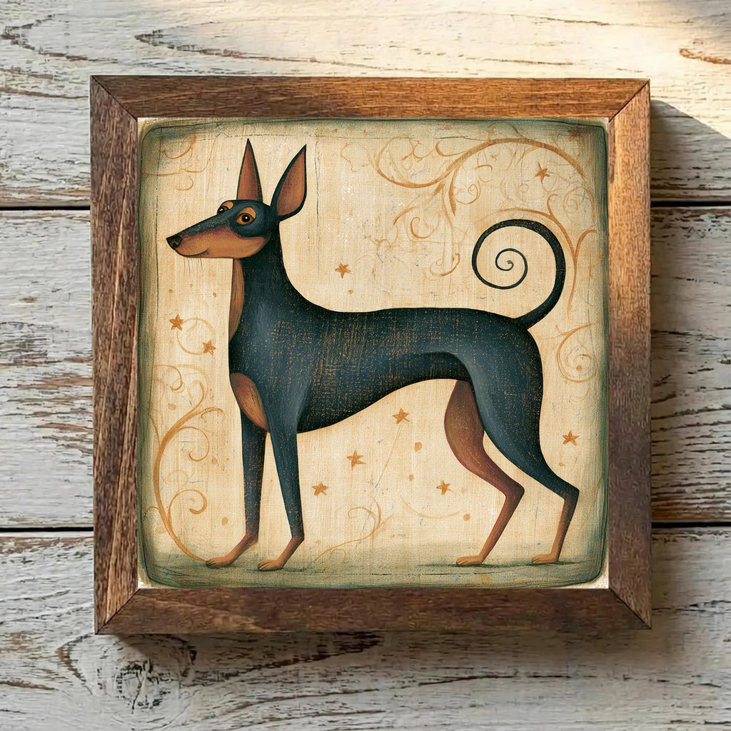 Manchester Terrier (Toy) - Black &
  Tan Black & Tan - Variation 3