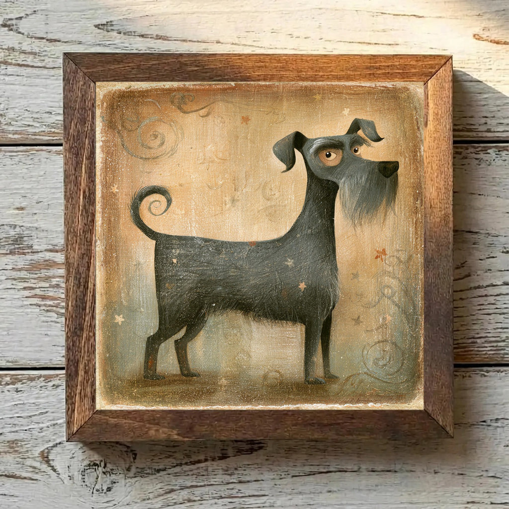 Miniature Schnauzer Black - Variation 1