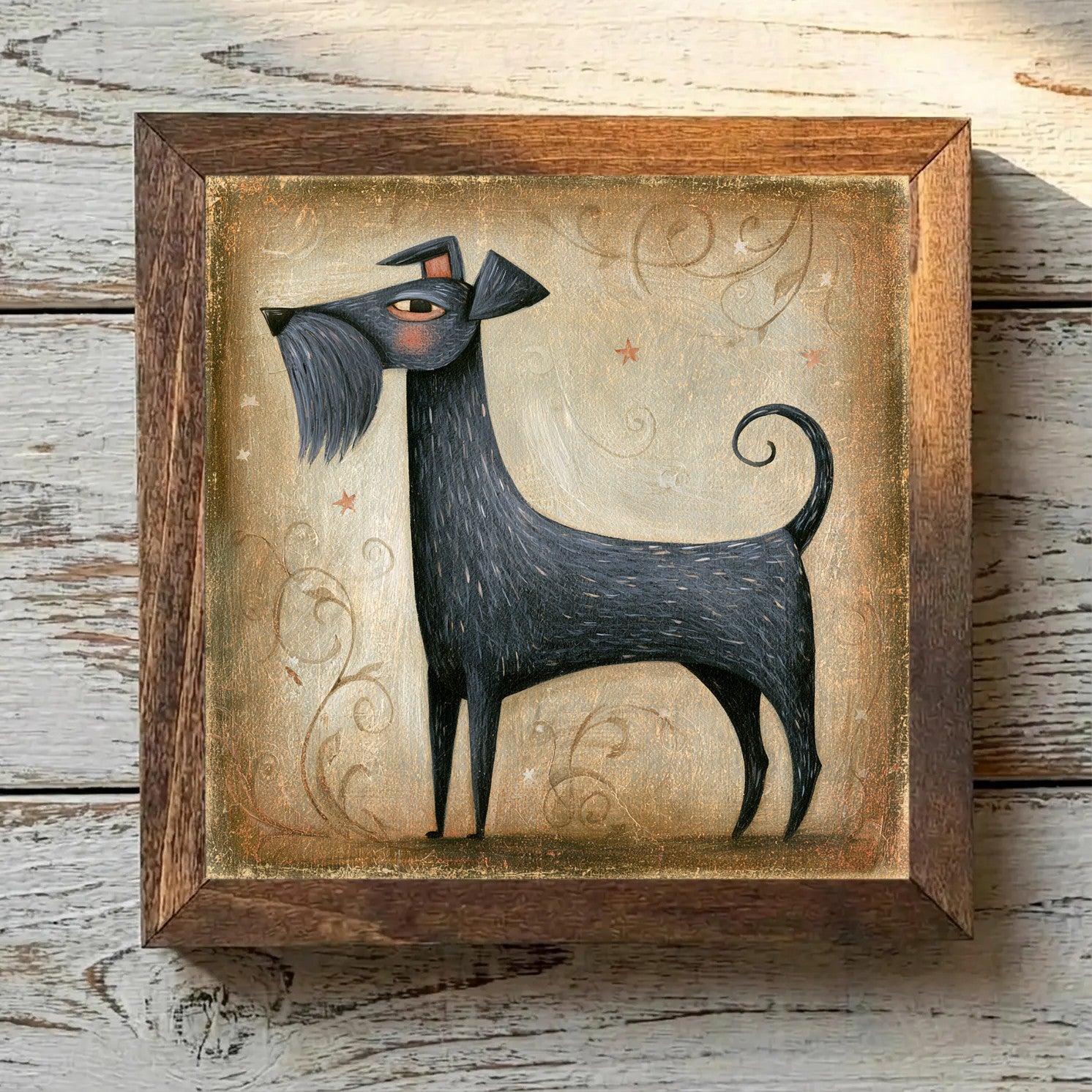 Miniature Schnauzer Black - Variation 3