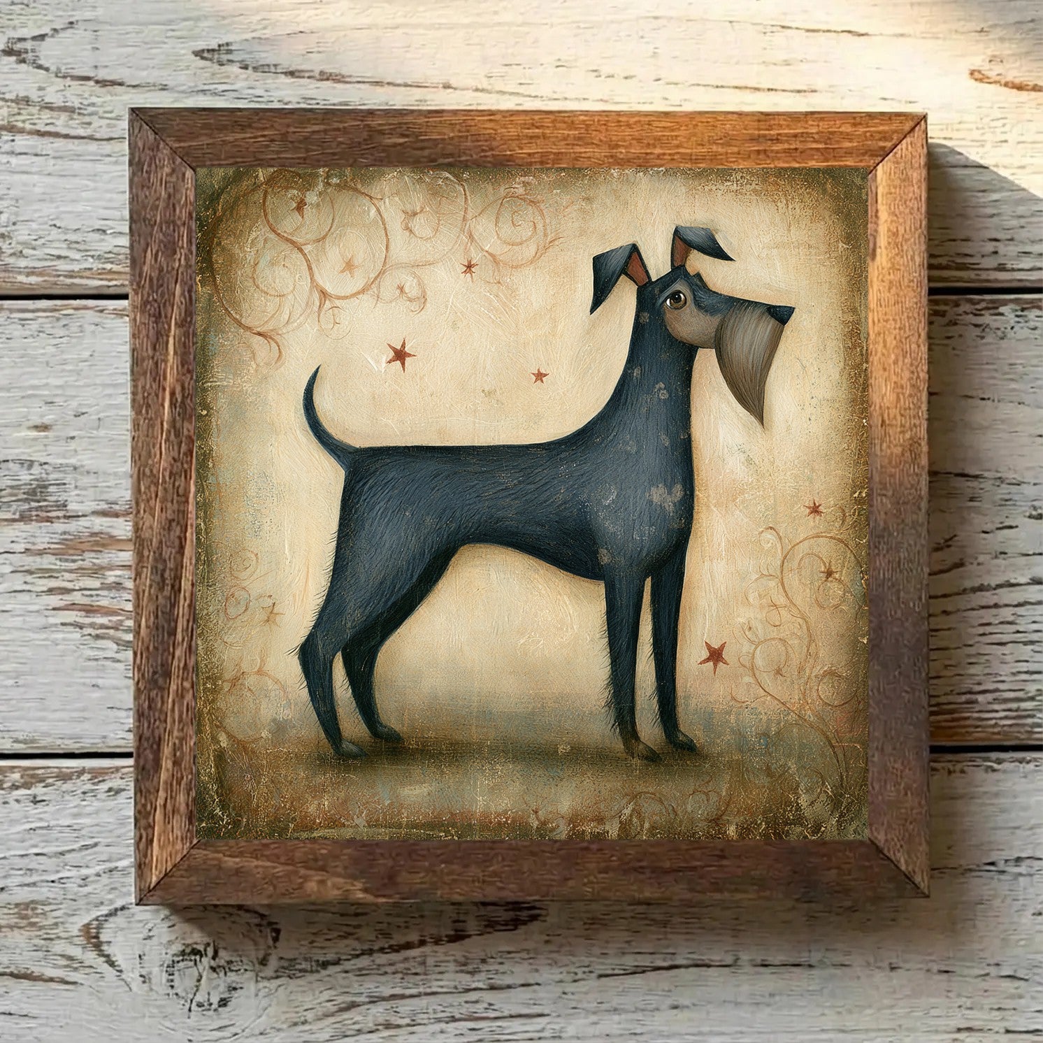 Miniature Schnauzer Black - Variation 4
