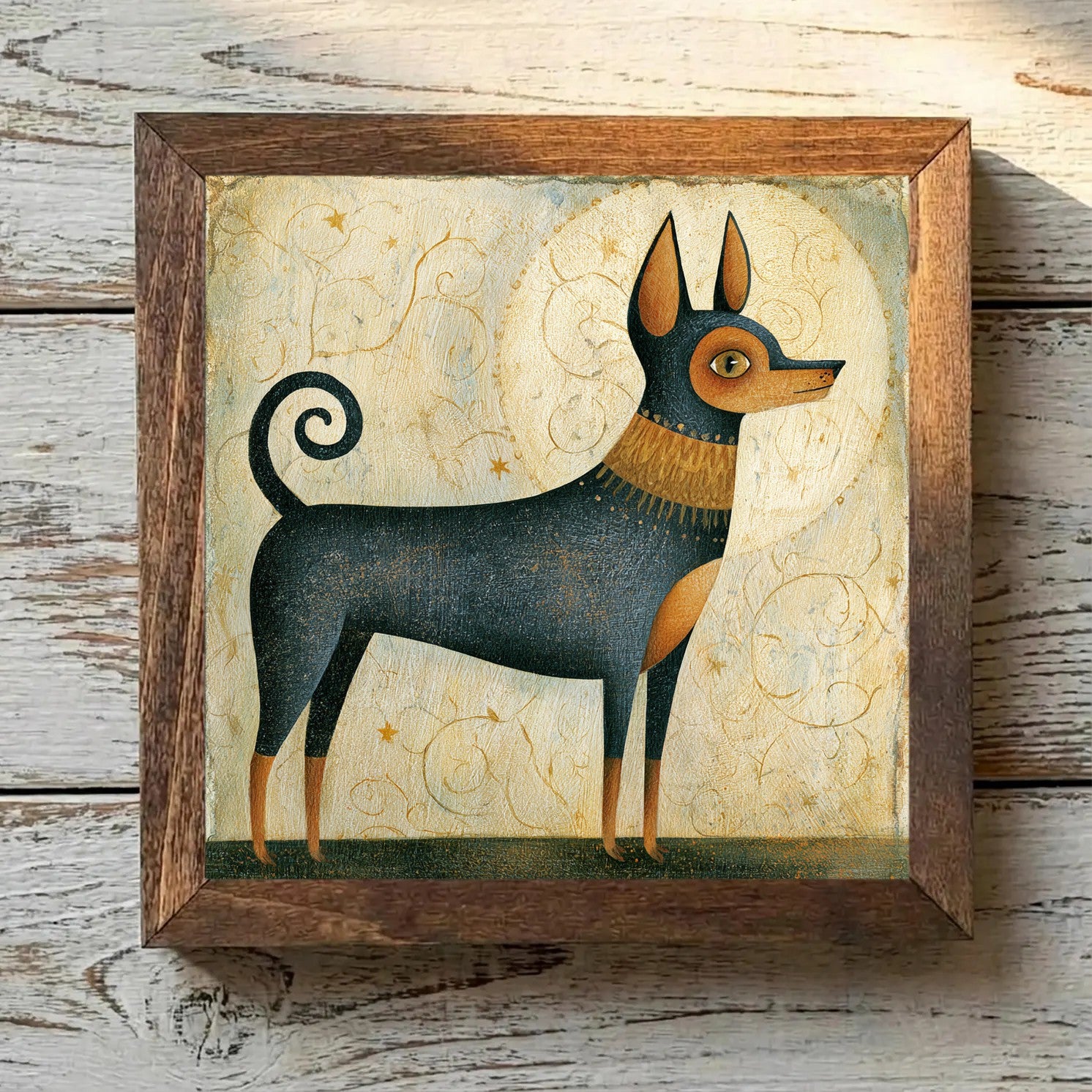Miniature Pinscher Black & Rust - Variation 3