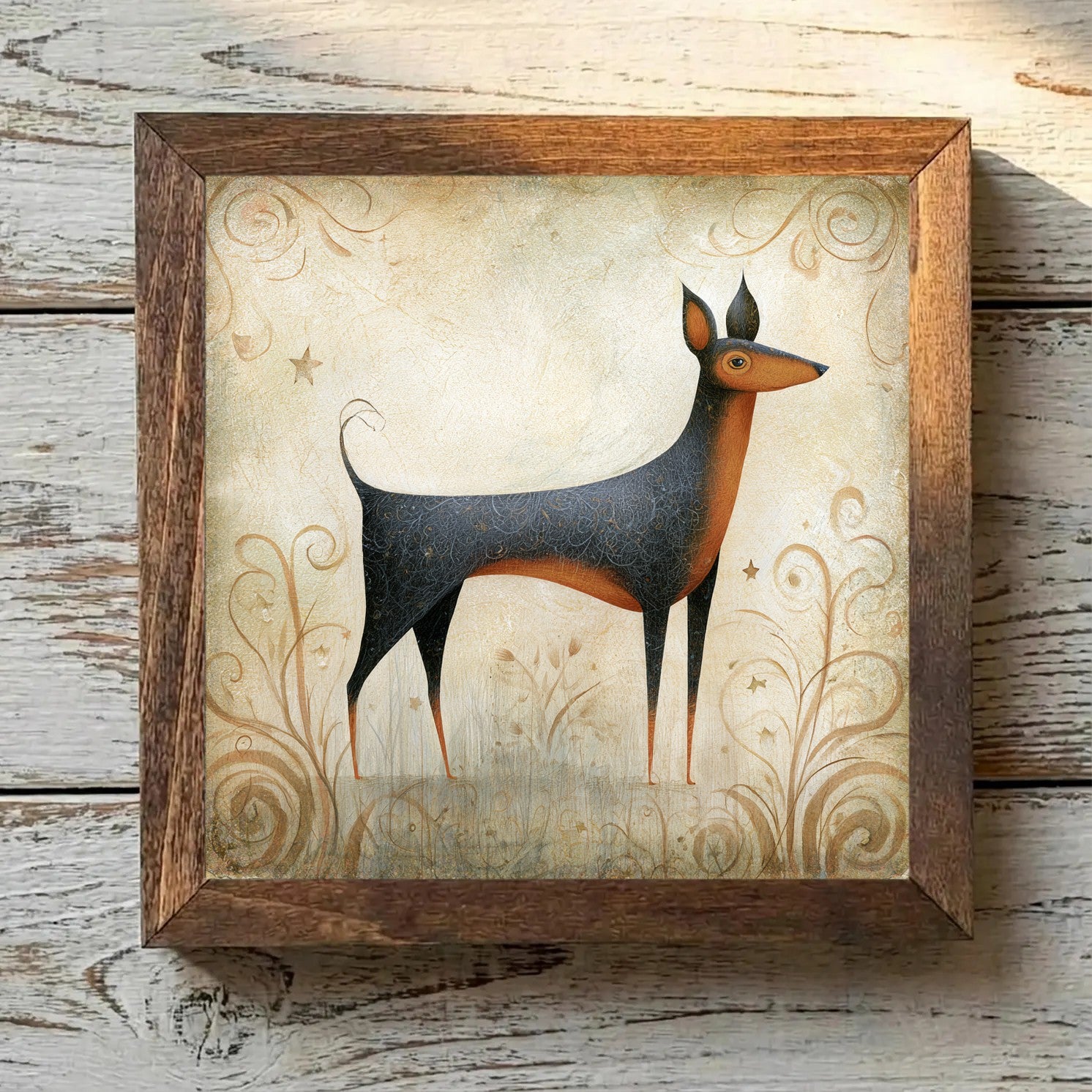 Miniature Pinscher Black & Rust - Variation 4