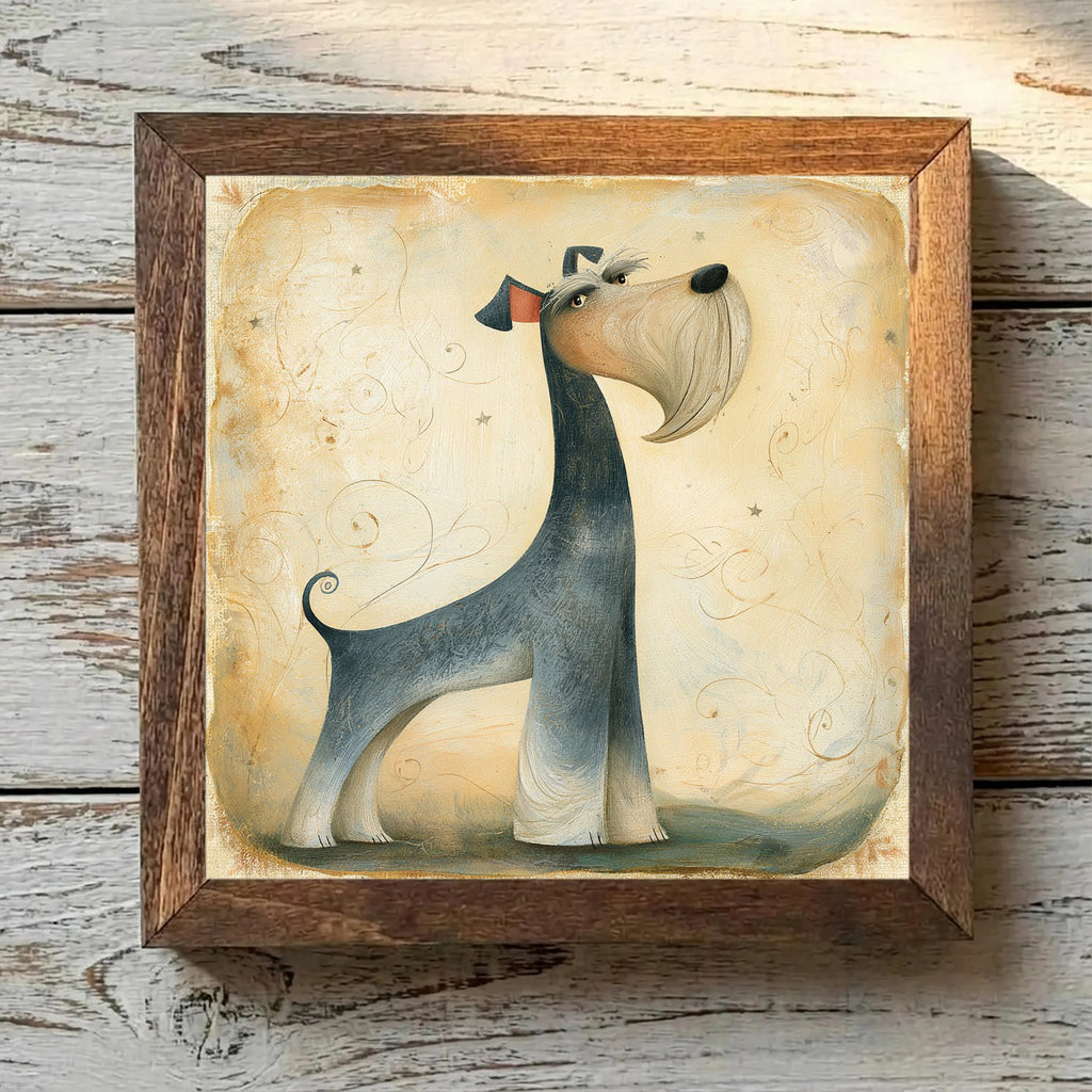 Miniature Schnauzer Salt & Pepper - Variation 1