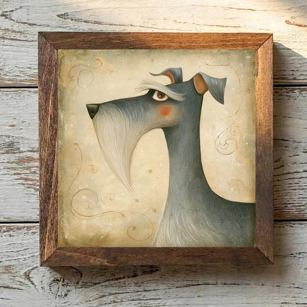 Miniature Schnauzer Salt & Pepper - Variation 2