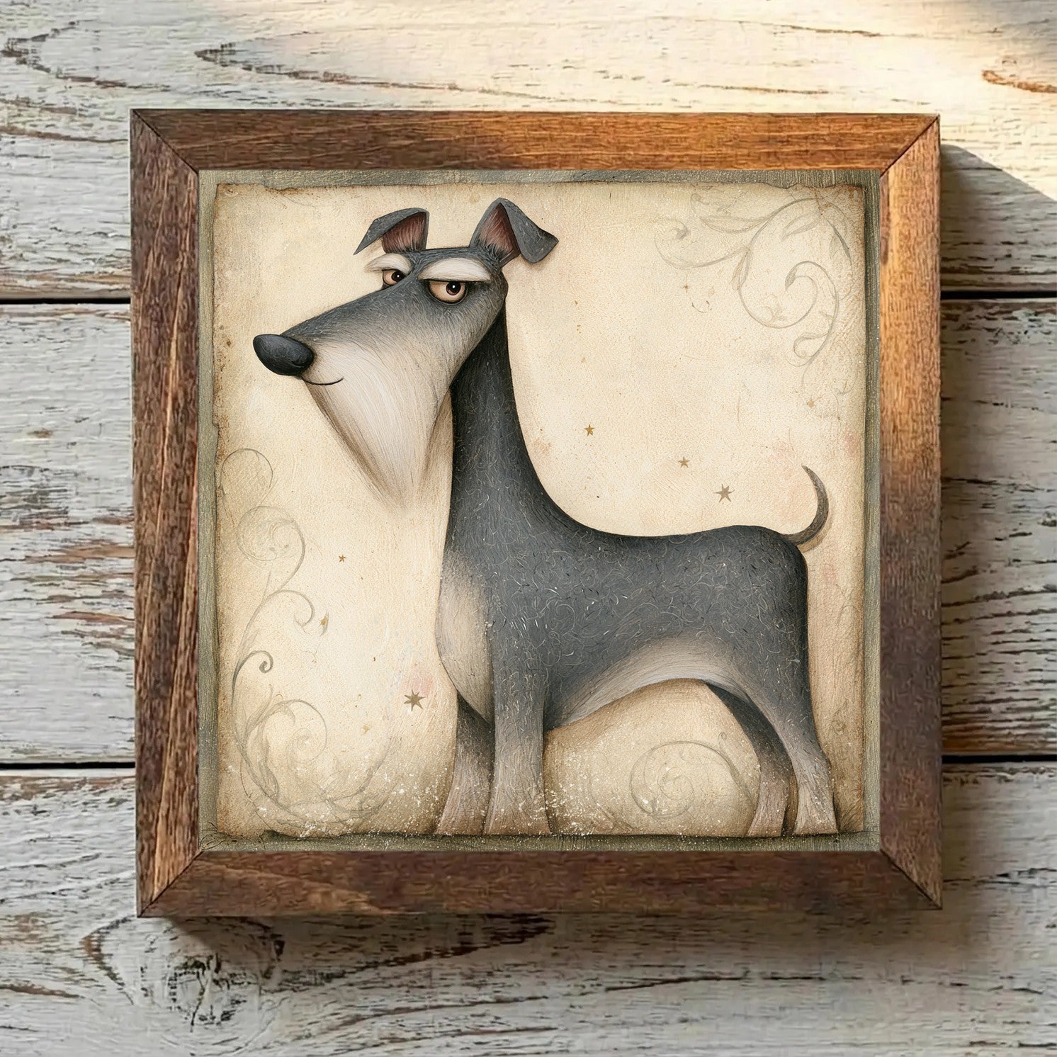Miniature Schnauzer Salt & Pepper - Variation 3