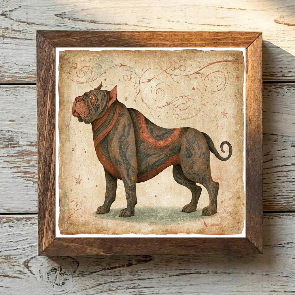 Neapolitan Mastiff Brindle - Variation 1