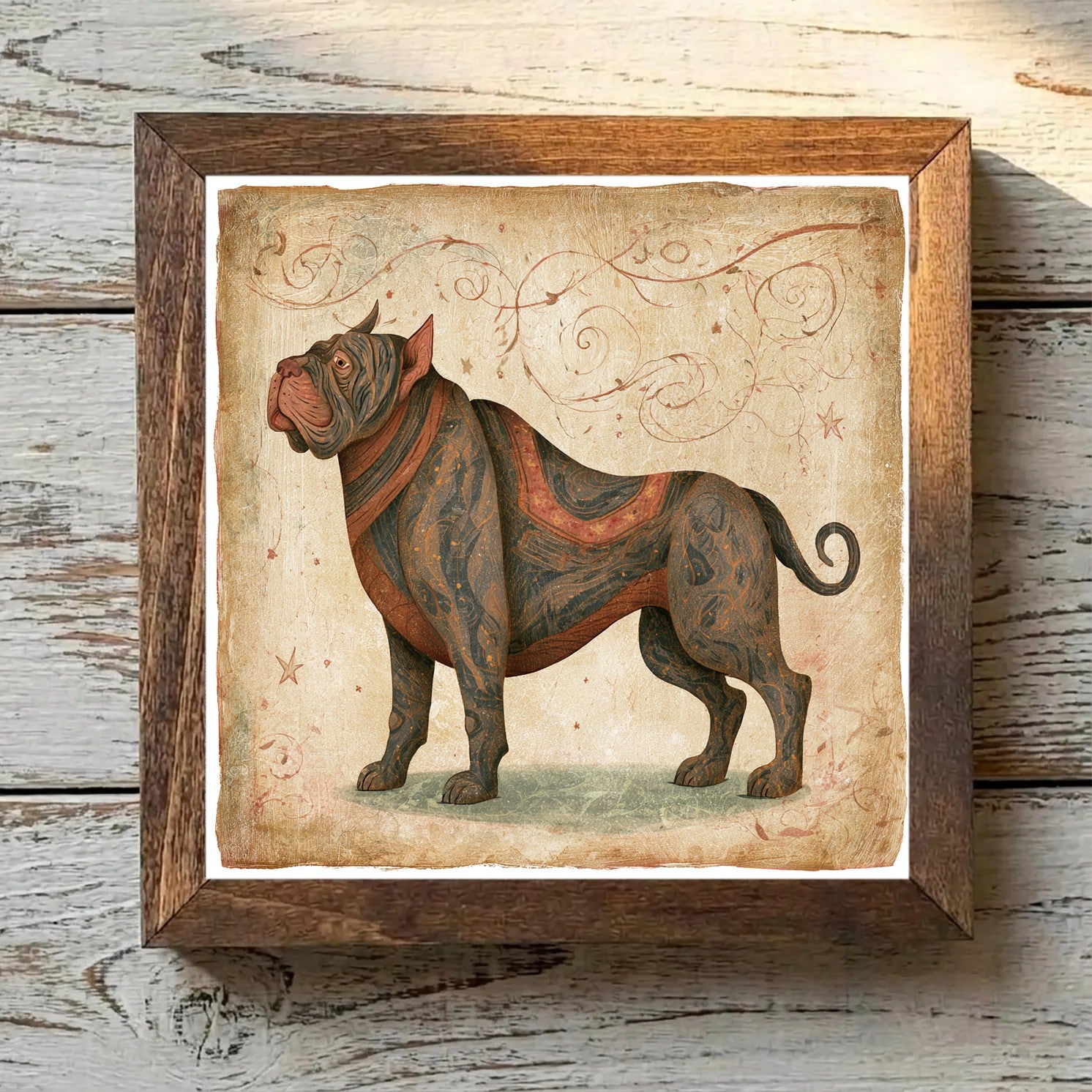 Neapolitan Mastiff Brindle - Variation 1