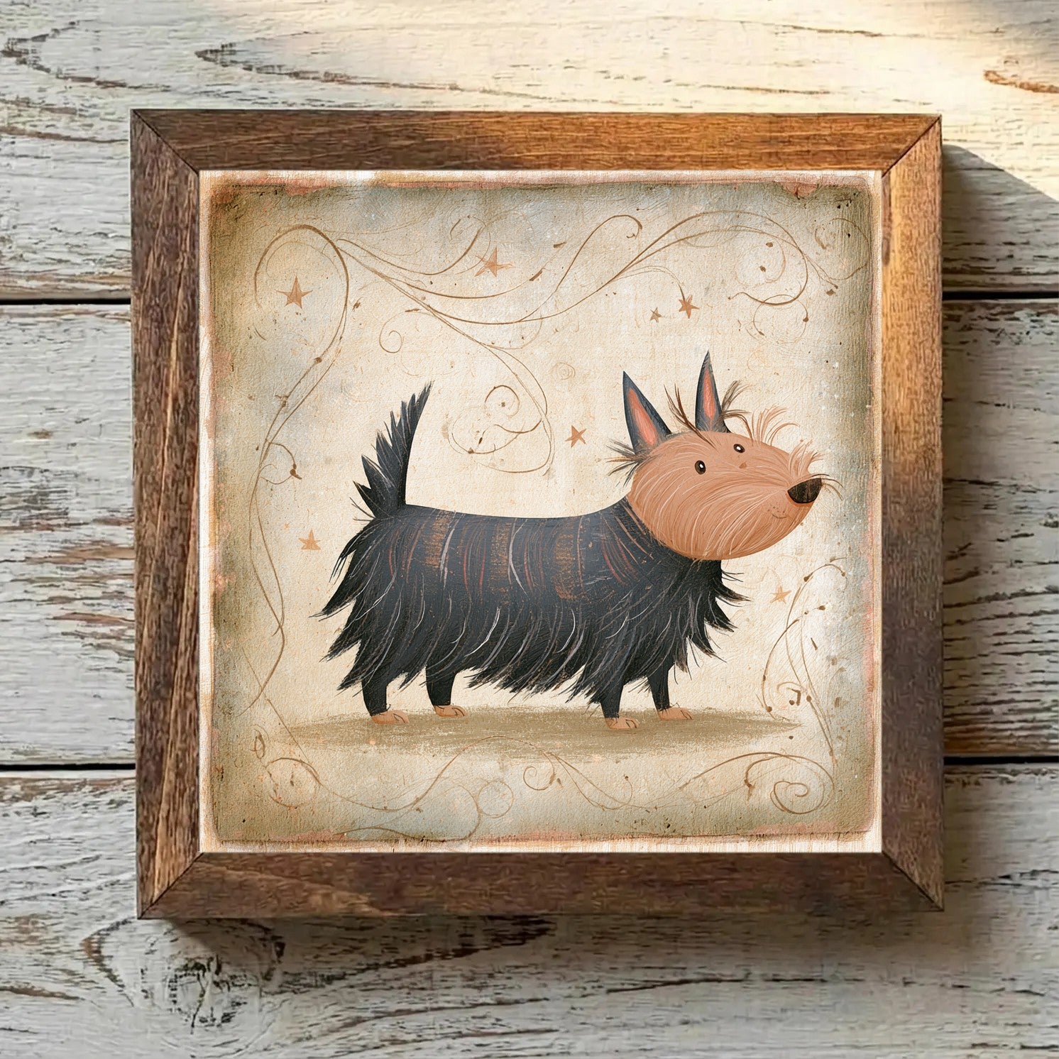 Norwich Terrier Grizzle - Variation 4