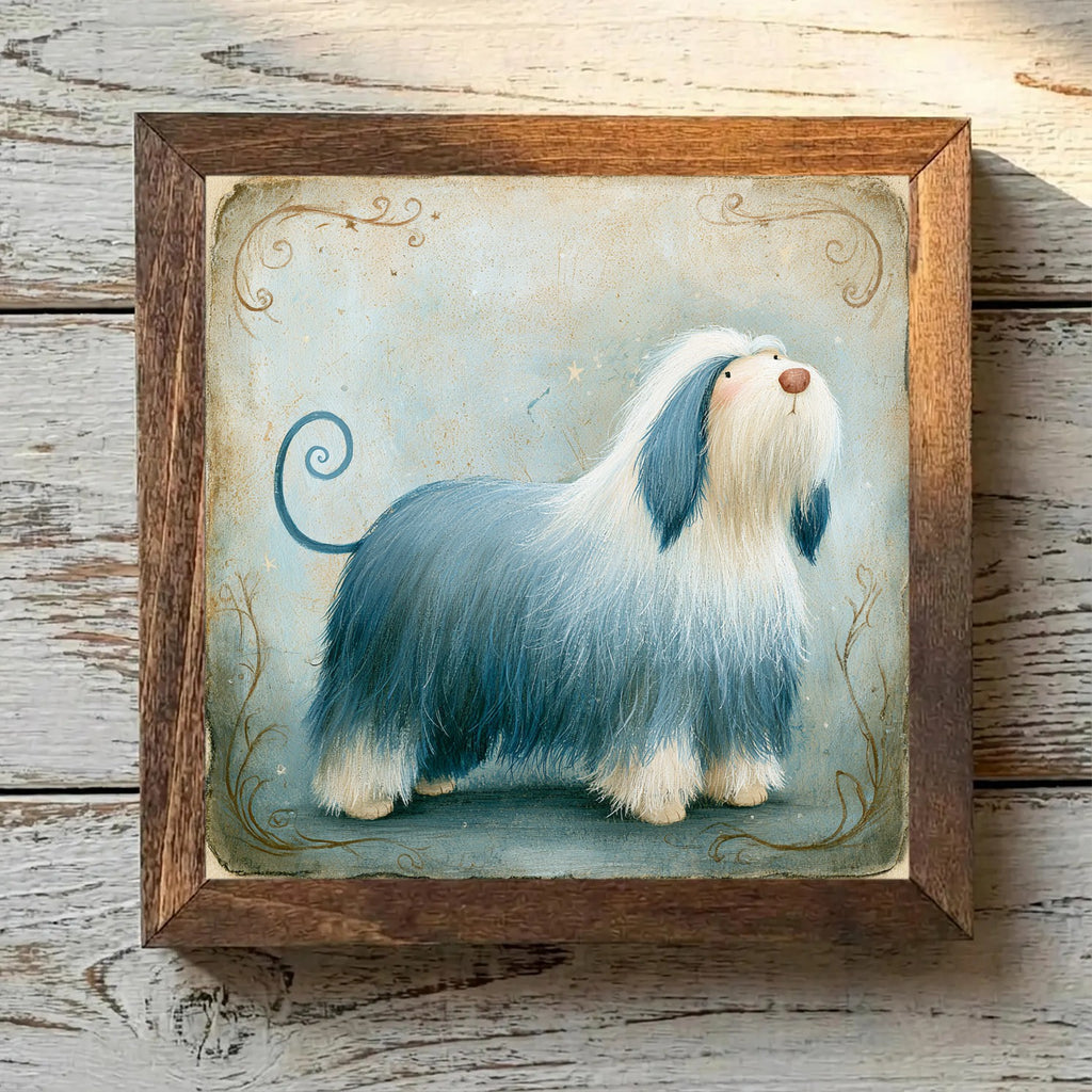 Old English Sheepdog Blue - Variation 1