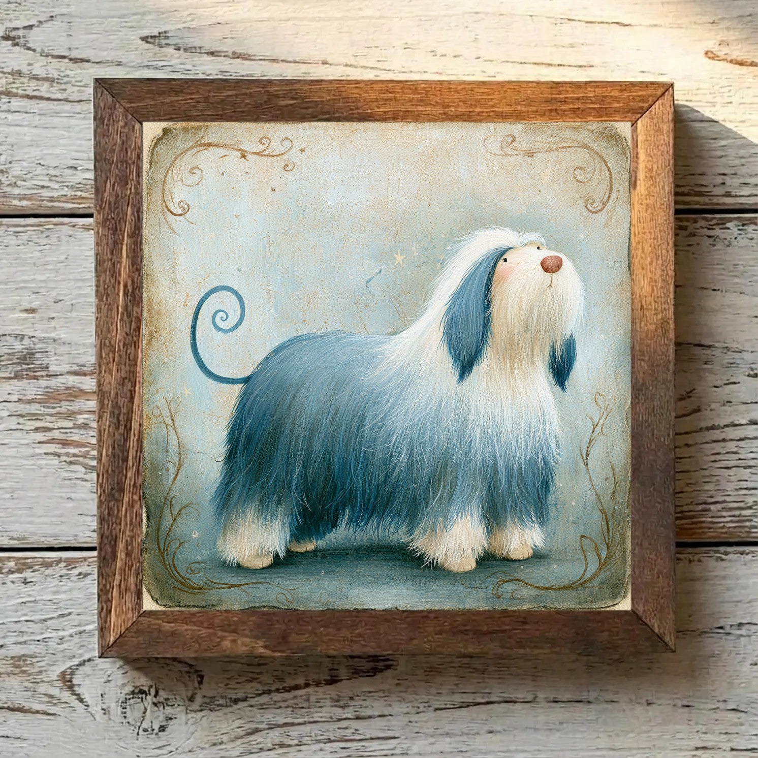 Old English Sheepdog Blue - Variation 1