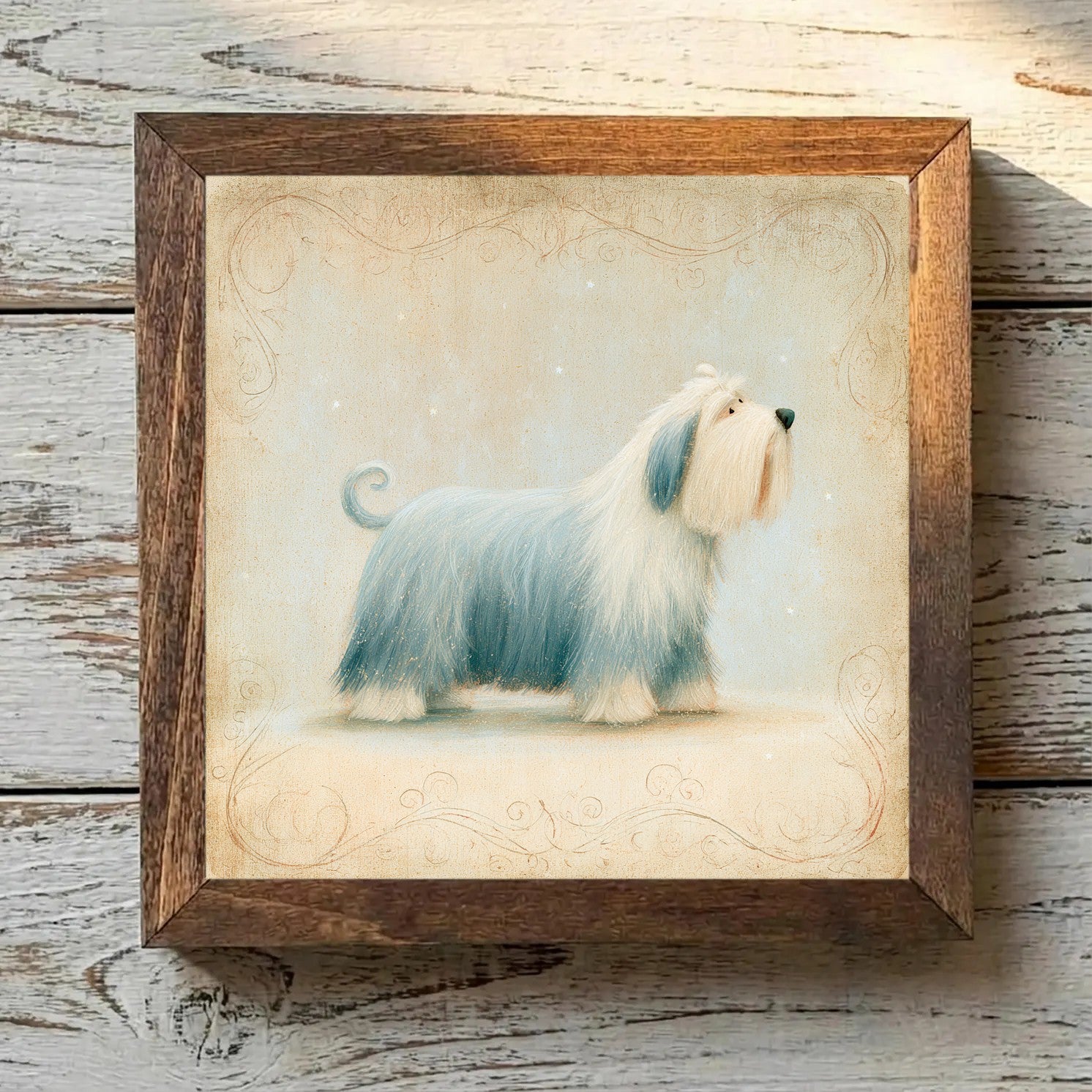 Old English Sheepdog Blue - Variation 2