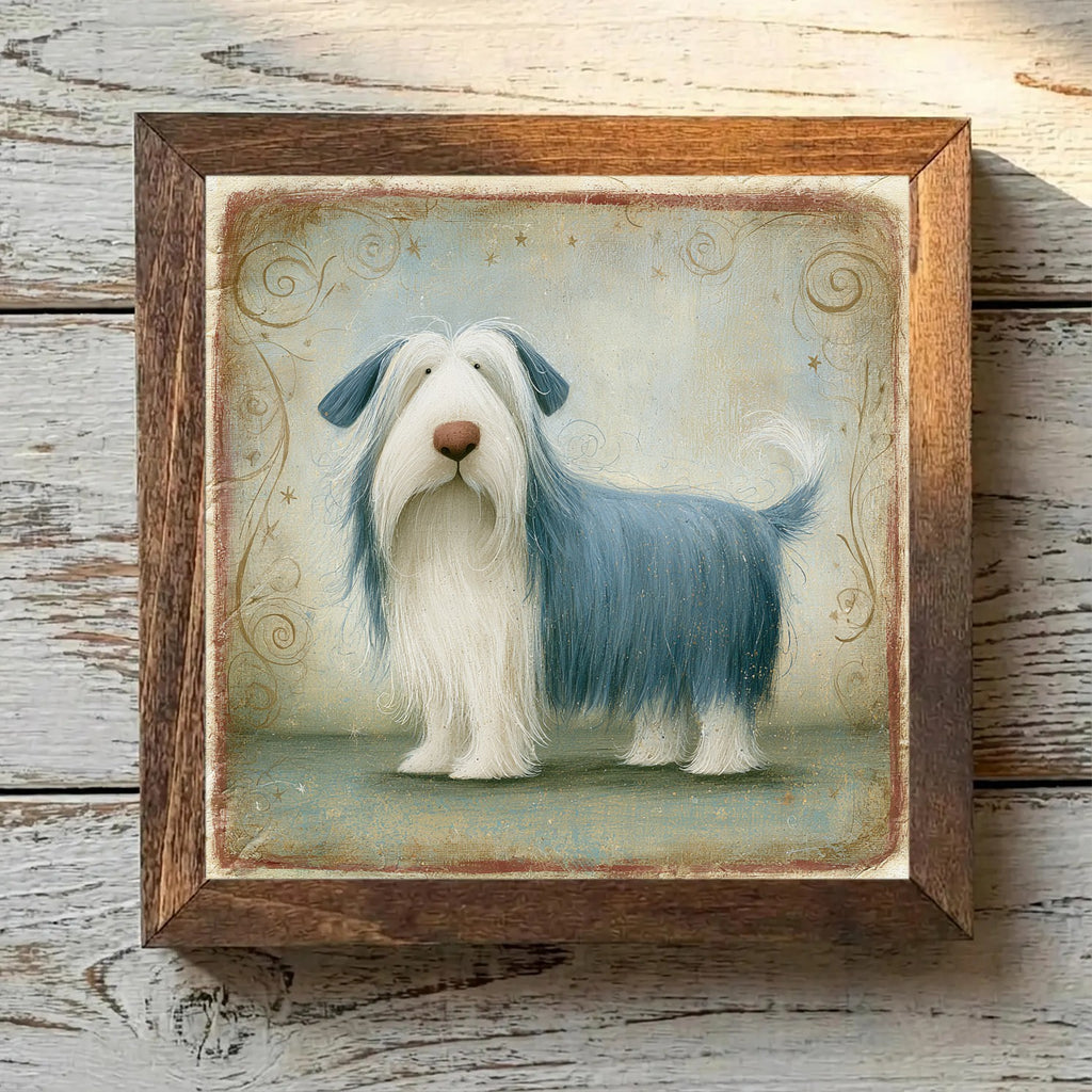 Old English Sheepdog Blue - Variation 3