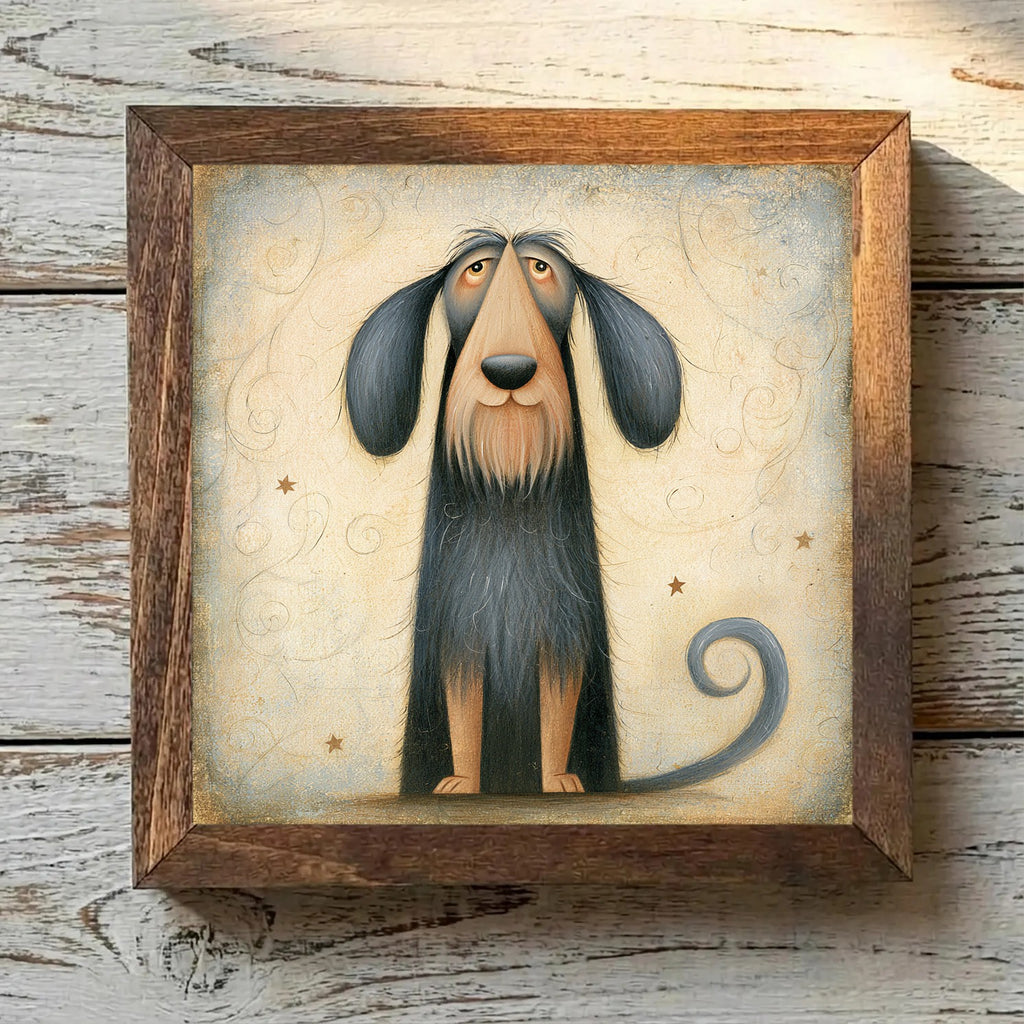 Otterhound Black & Tan - Variation 2