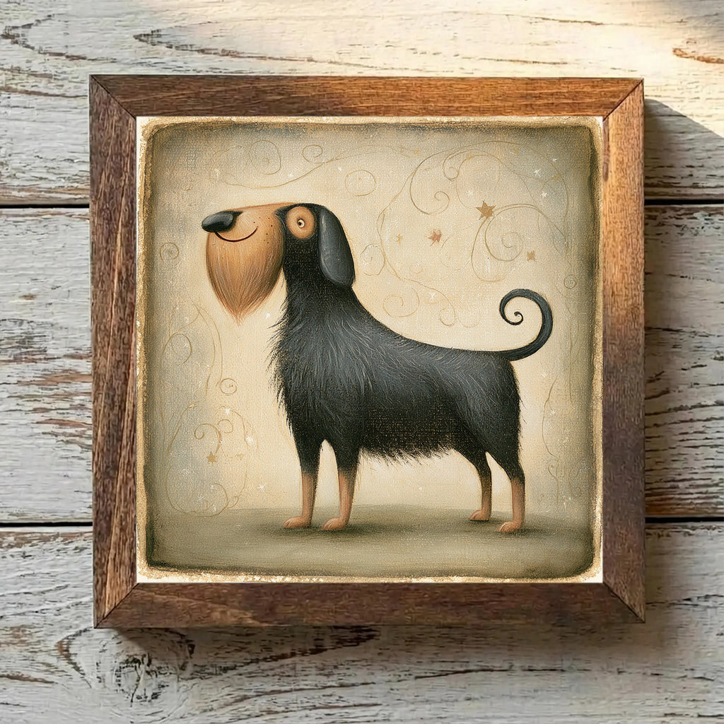 Otterhound Black & Tan - Variation 4
