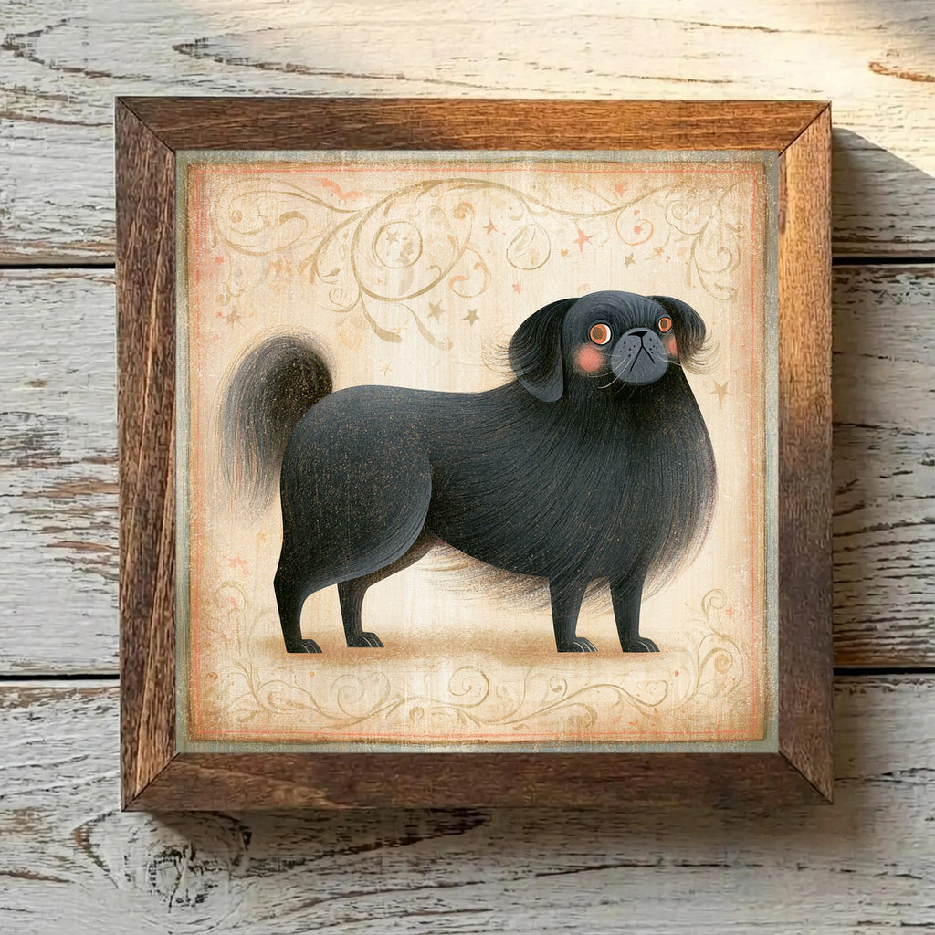 Pekingese Black - Variation 1