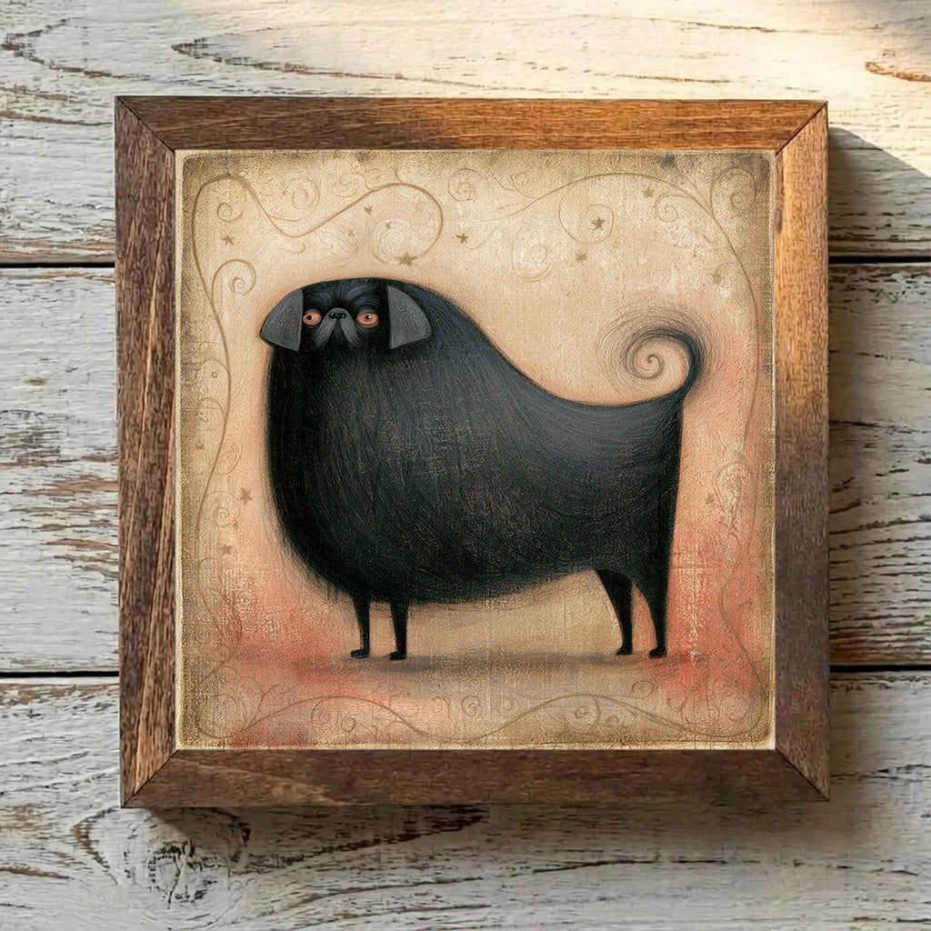 Pekingese Black - Variation 2