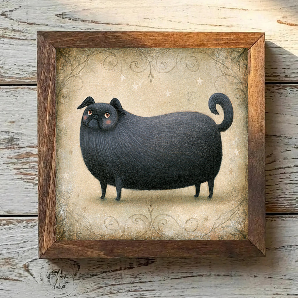 Pekingese Black - Variation 3